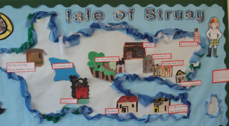  Year 2 display on the Isle of Struay