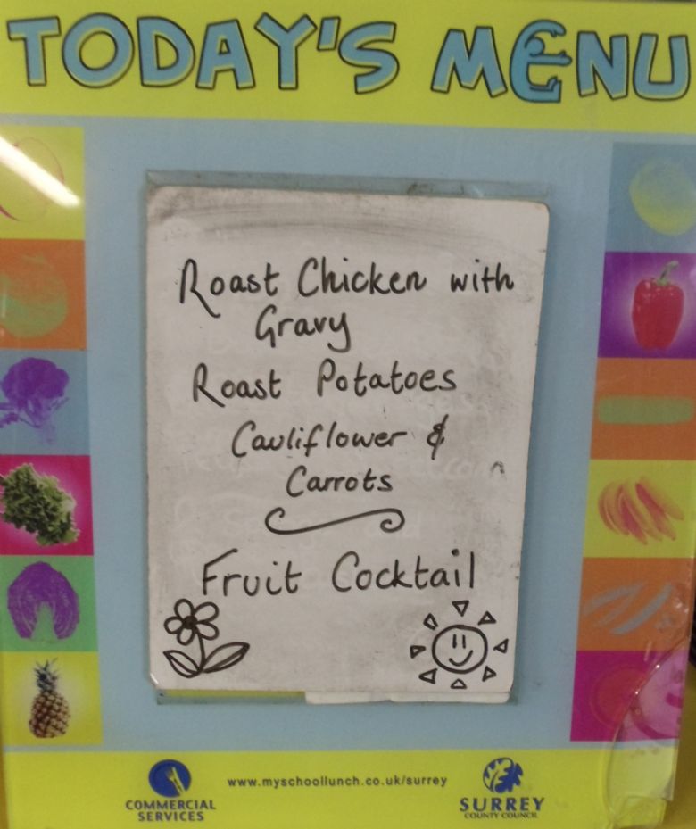 Today's menu